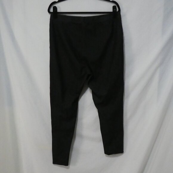 KATE & LEO | size X | Charcoal Denim Joggers | Faux Pockets - Picture 2 of 16